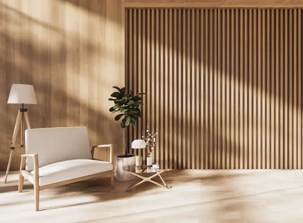 Panelled living room concept