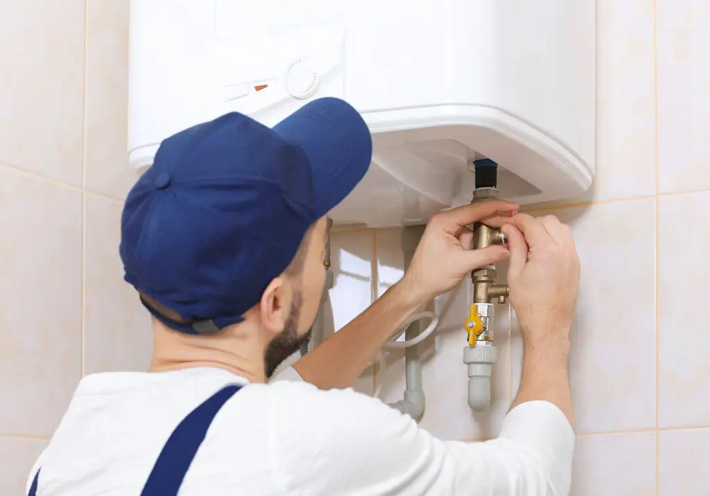 Water heater installation resized