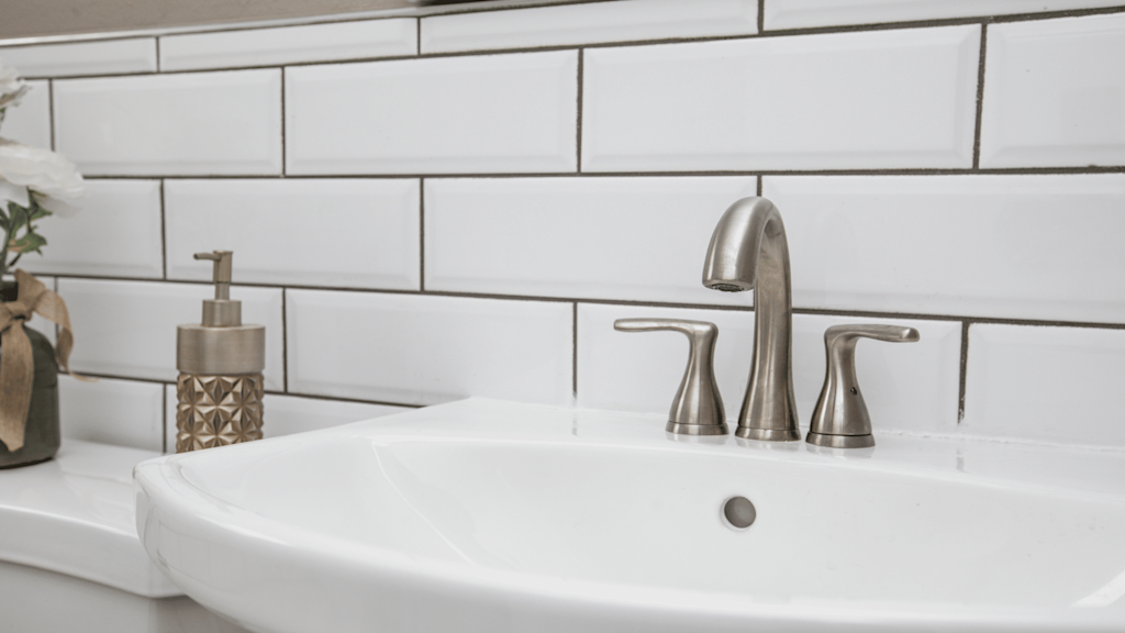 size up metro tiles in small bathrooms