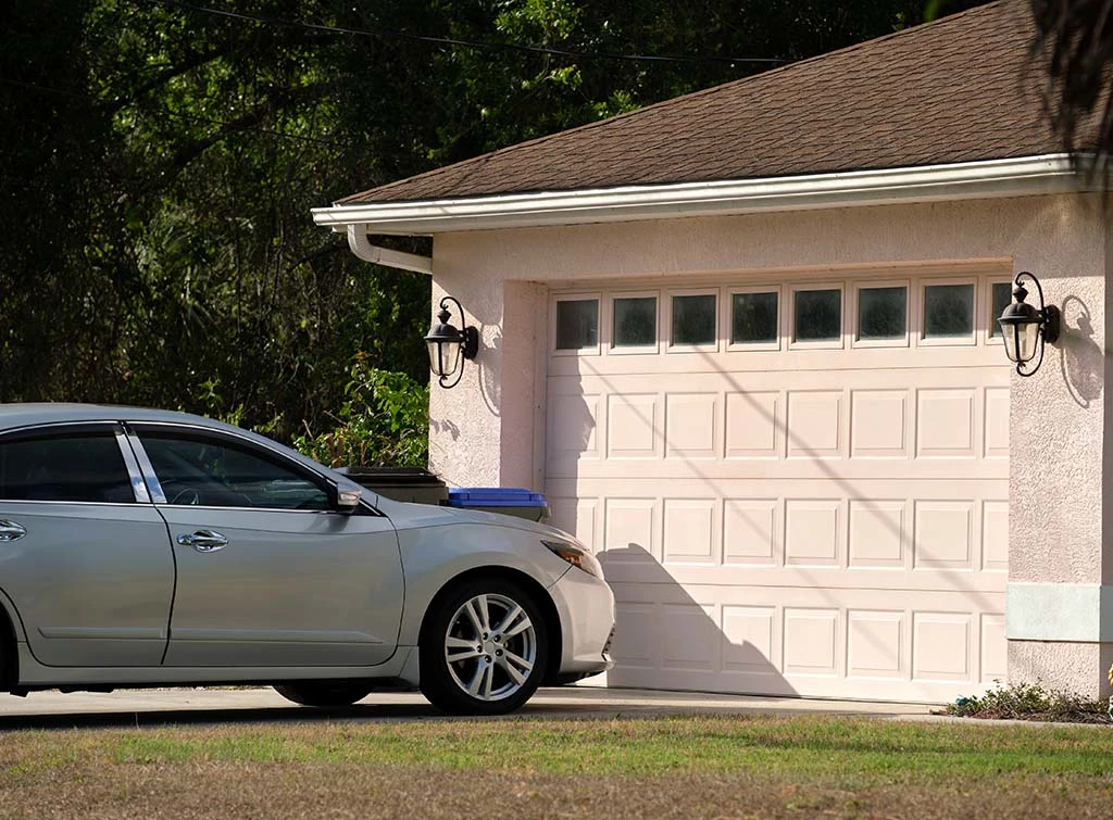 try a blush pink garage door