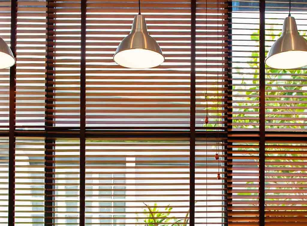wooden conservatory blinds