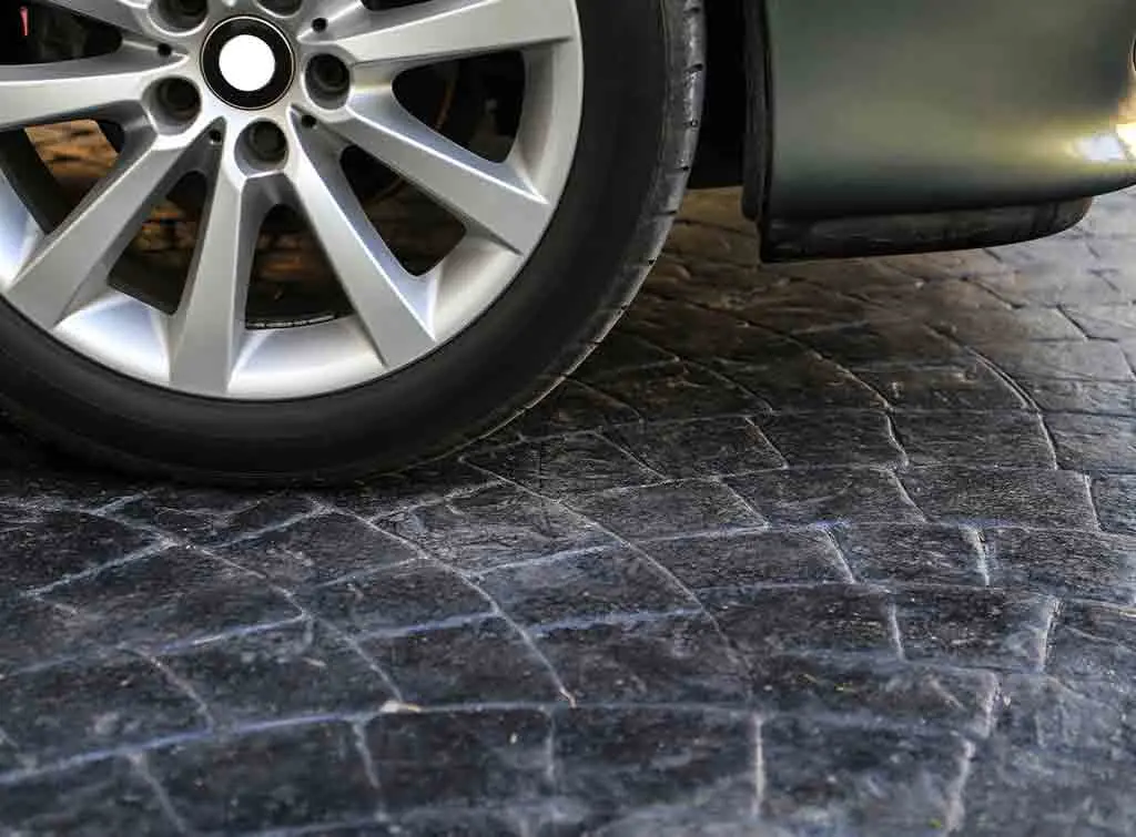 Stamped concrete driveway cost