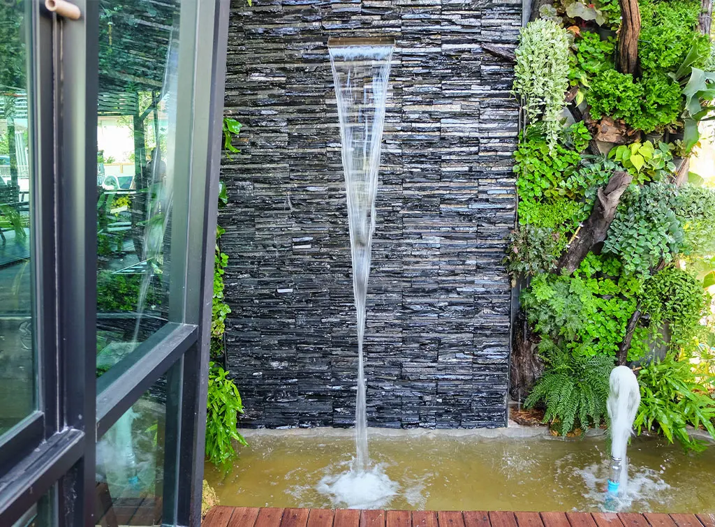 garden wall ideas water wall