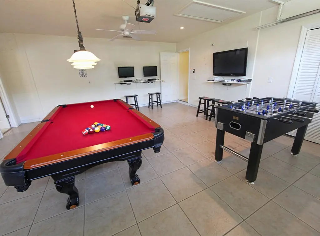 Game garage conversion
