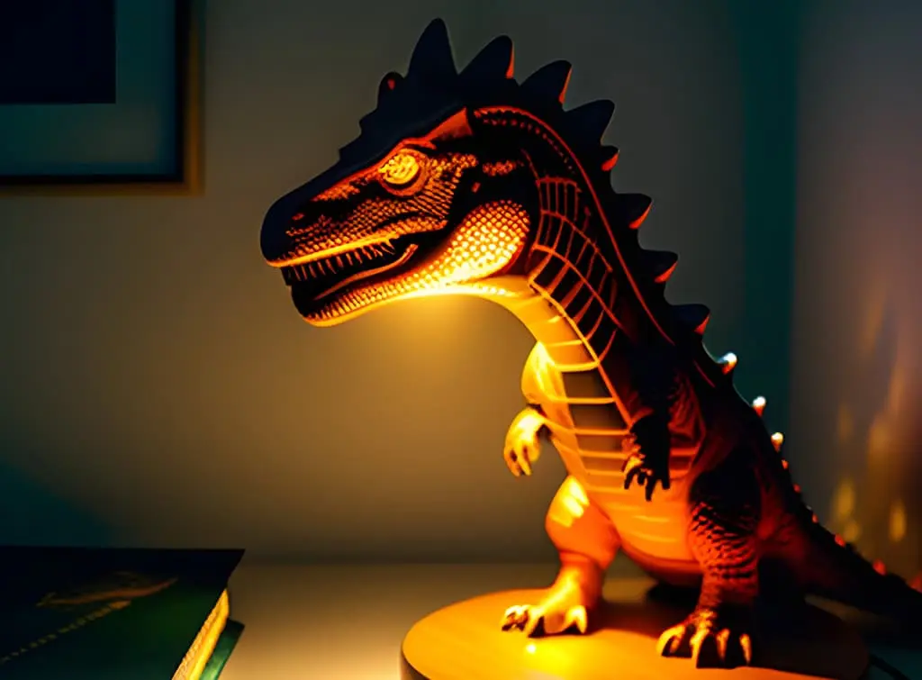 Dinosaur night light
