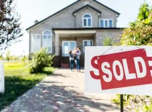 Newly sold house