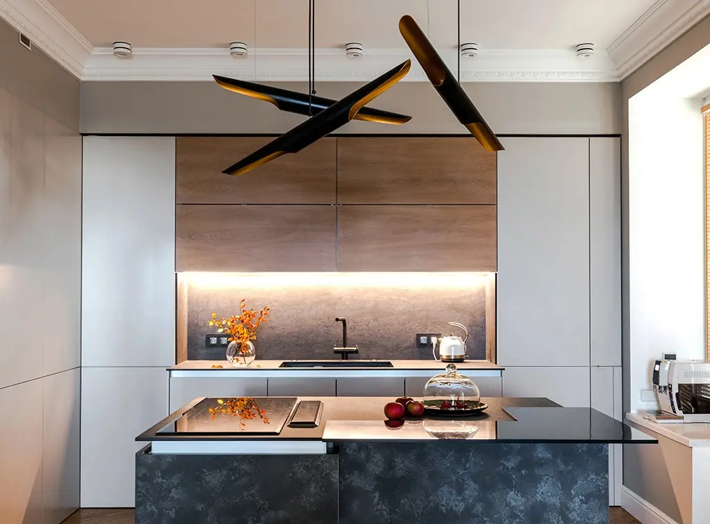 handleless kitchen