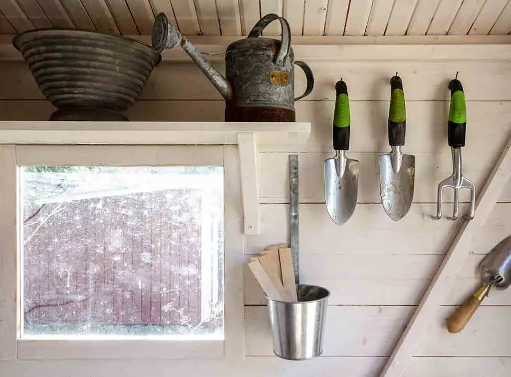 Build your own garden storage