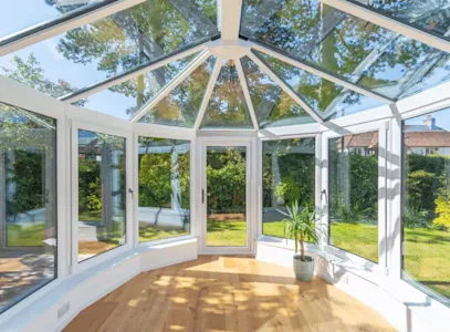 Large, Victorian style conservatory