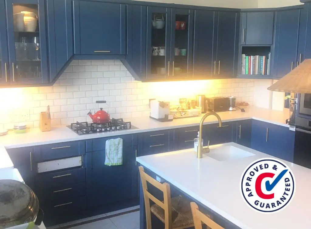 After spray paint by Surrey Kitchens