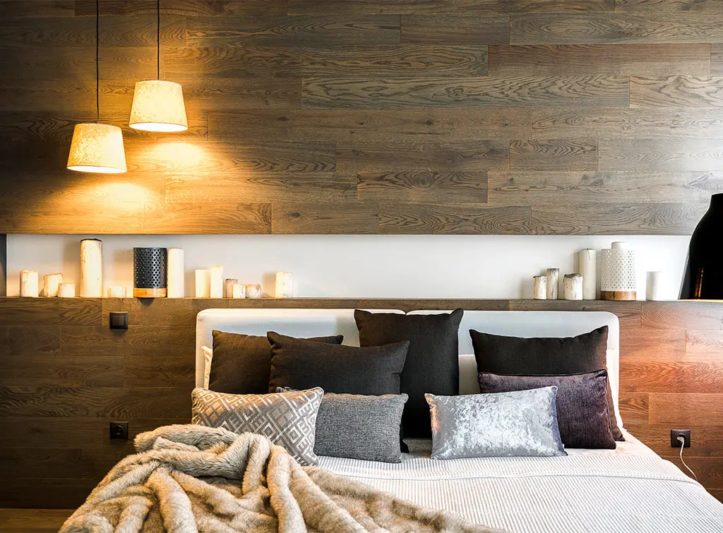 Freshen up dark brown bedroom ideas