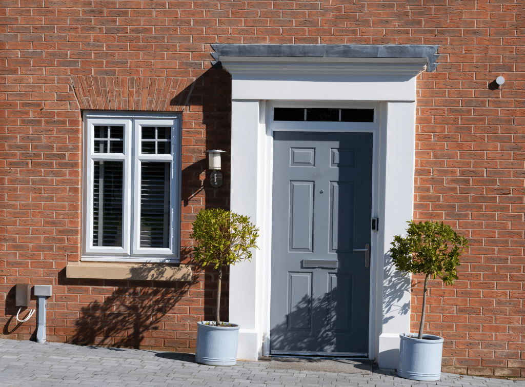 front door for red house