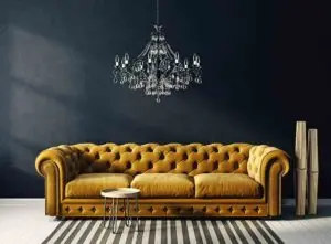 how low to hang a chandelier