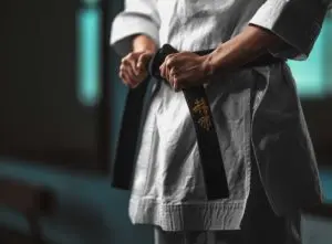 Karate black belt