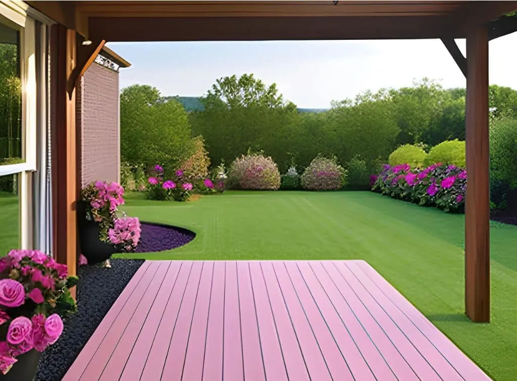 Garden decking concept