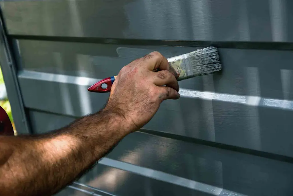 Garage door painting ideas