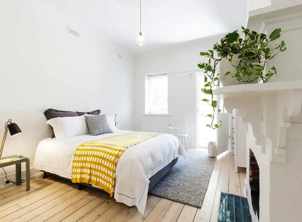 bedroom ideas yellow