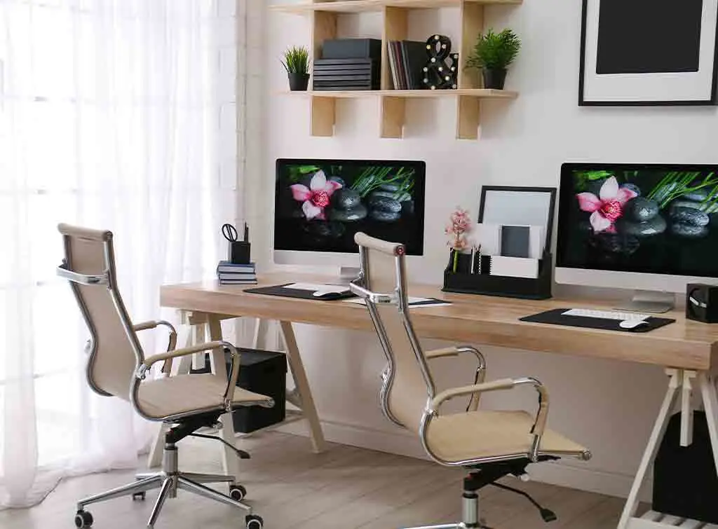 wood desk ideas