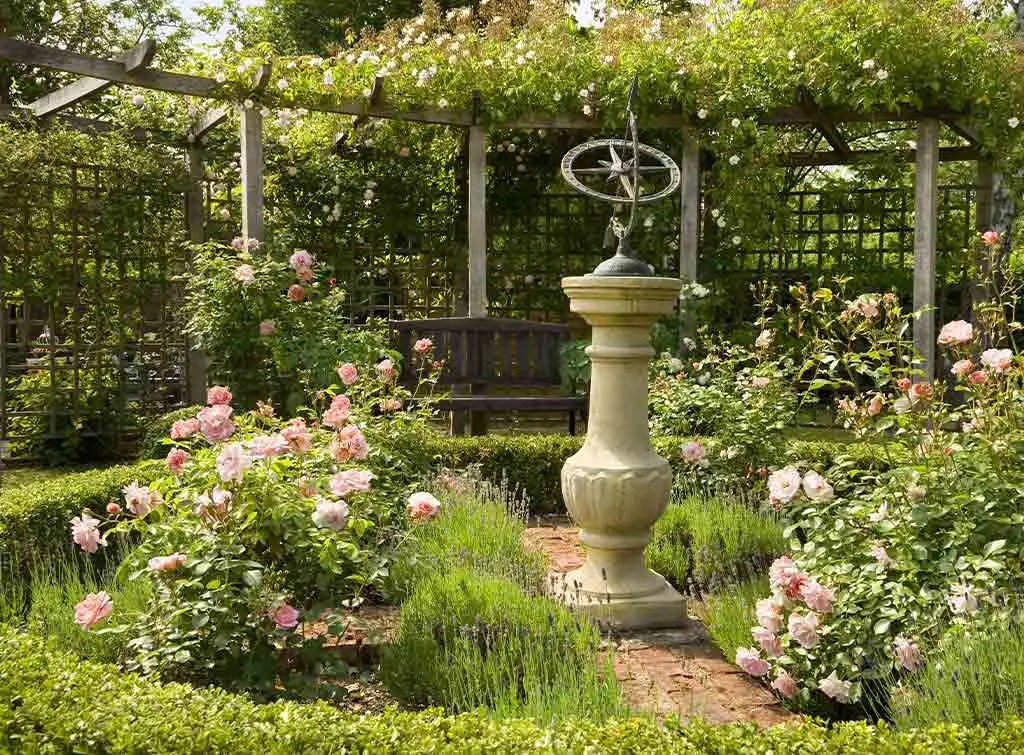Beautiful trellis screening idea