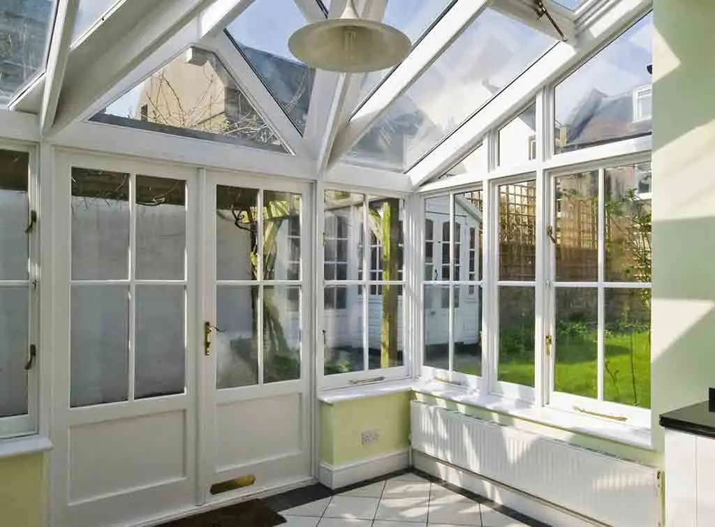 Mid-terrace house extension design inside