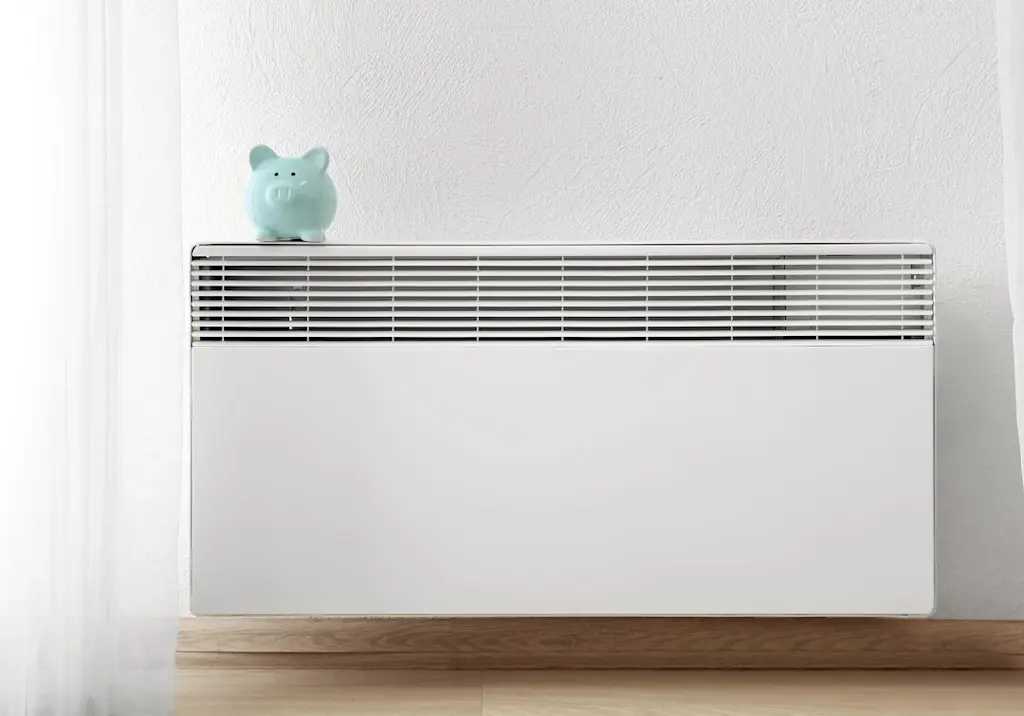 piggy-bank-on-electric-panel-heater