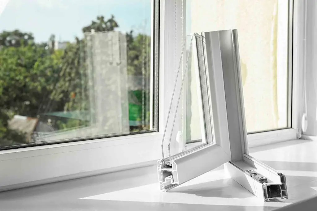 What is double glazing?
