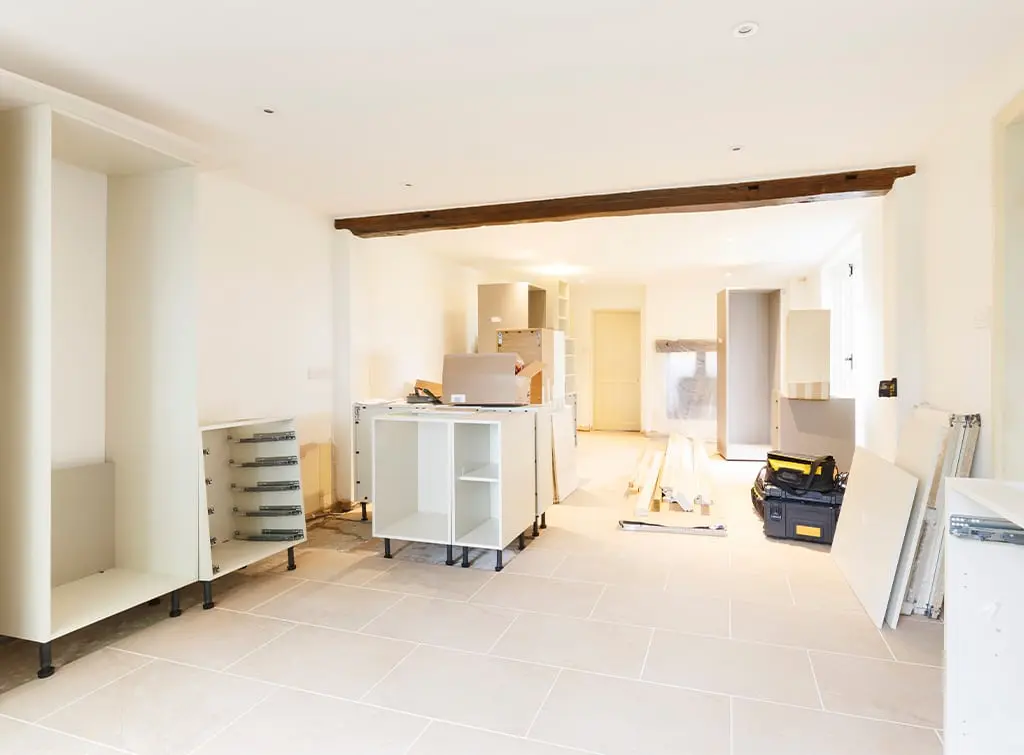 How to fit kitchen units