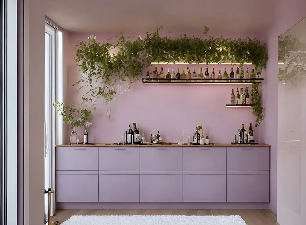 Lilac kitchen - what colours go with lilac?