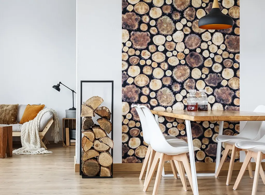 which type of wallpaper is best for living room
