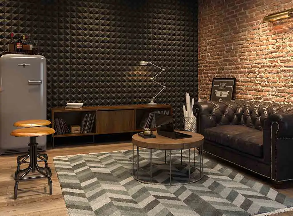 Fully soundproofed wall