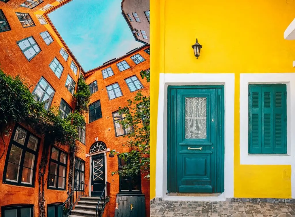 Two tone exterior house paint ideas
