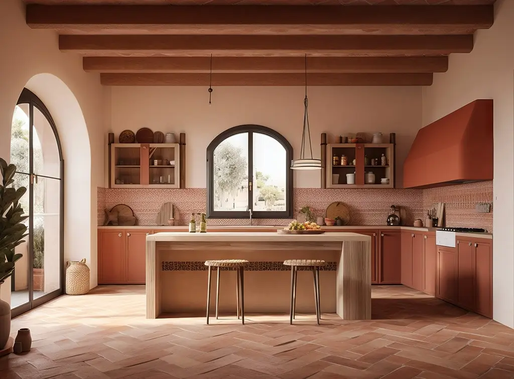 use shades of copper kitchen ideas