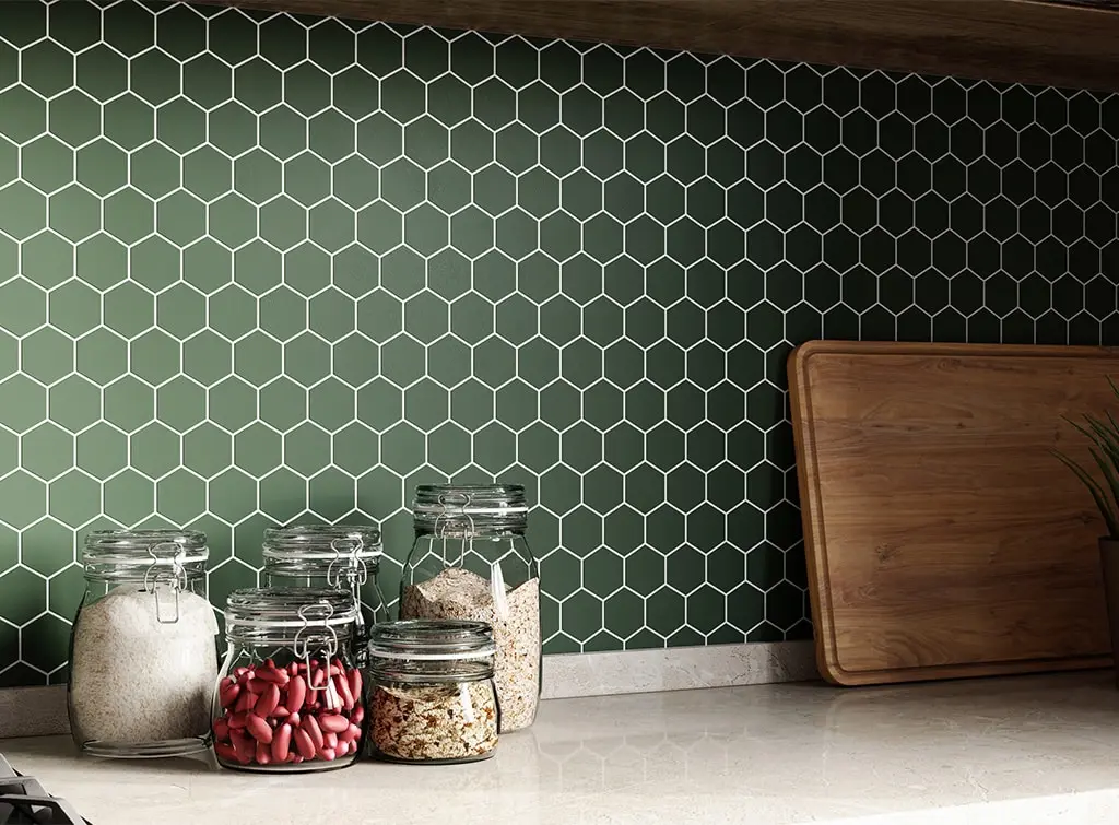16 gorgeous geometric tile splashback ideas