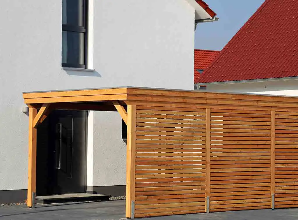 Carport design for house