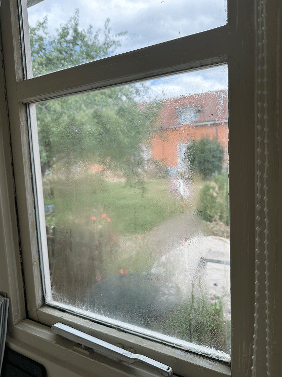 Condensation on windows