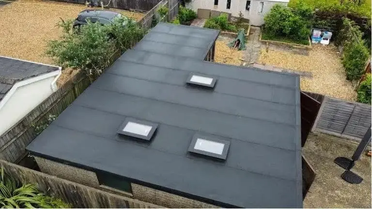 Flat roof lantern by [Mcdevitt Roofing Ltd](https://www