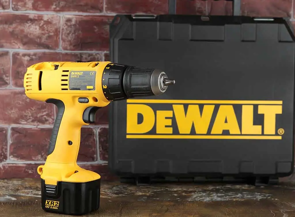 drill showing serial number