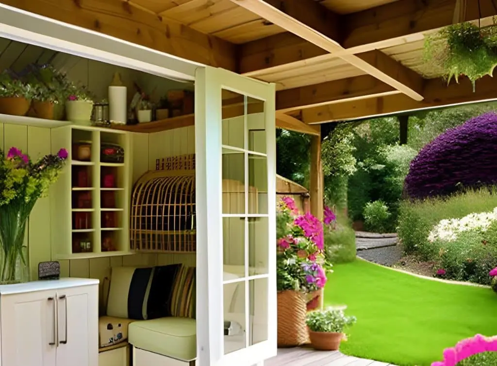 Garden room she shed