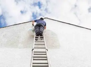 painting pebbledash cost