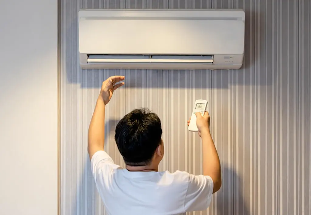 Checking flow of air con