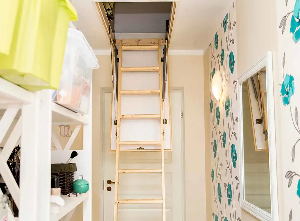 types of loft ladder