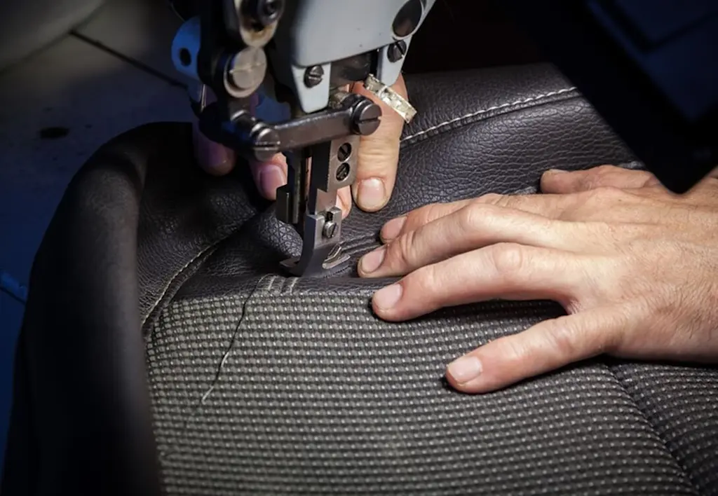 Leather seat repair