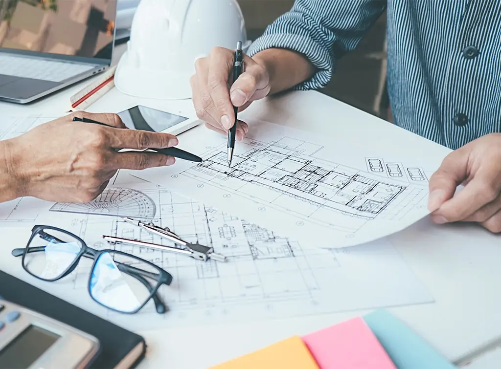 Architect drawings for a new home