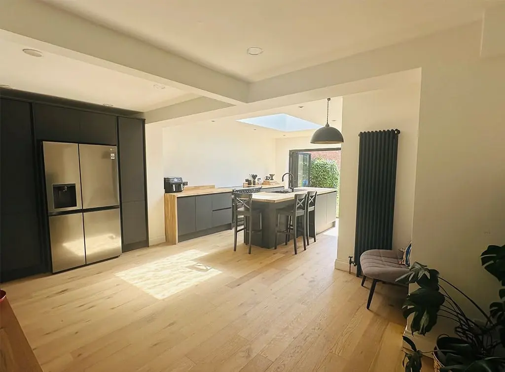 Kitchen diner extension transformation-min