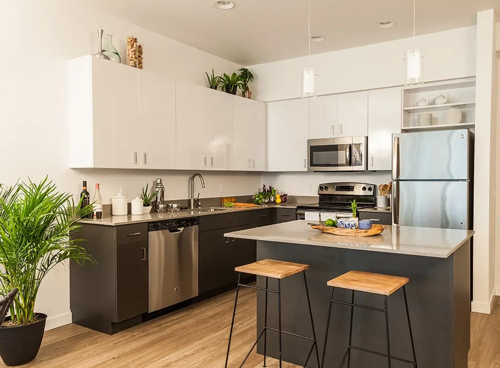 small kitchen island seating idea