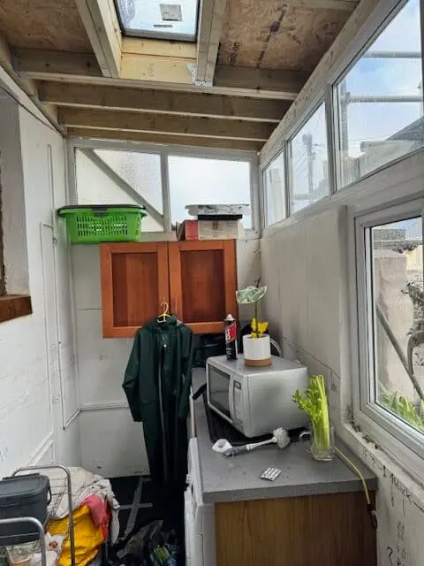Lean to before renovation