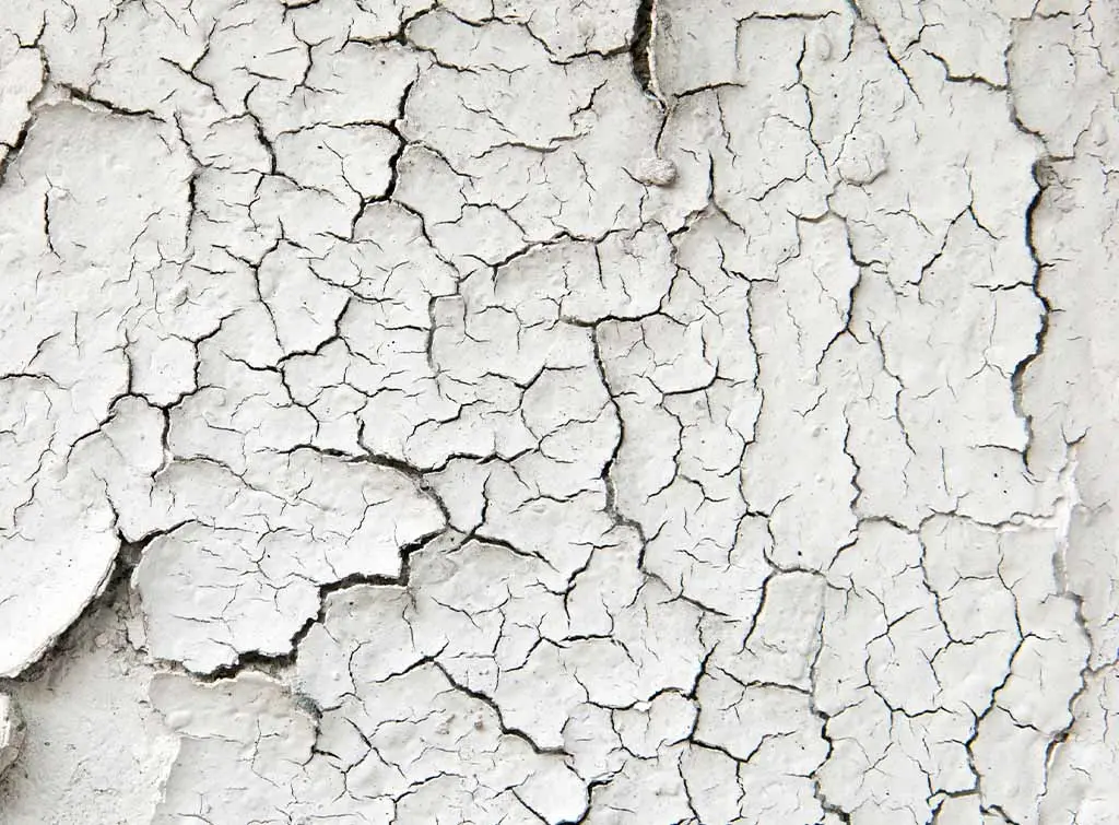 cracked painting problems