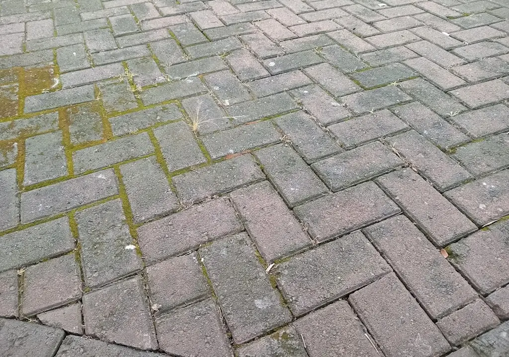 Block paving needs a clean