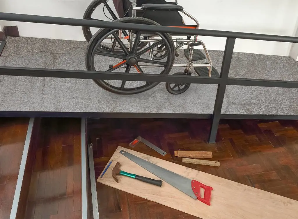 indoor wheelchair ramp installation cost