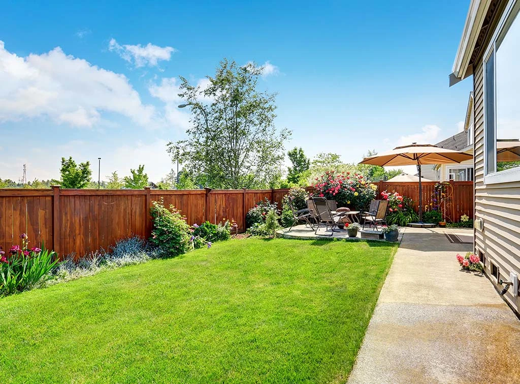new build garden